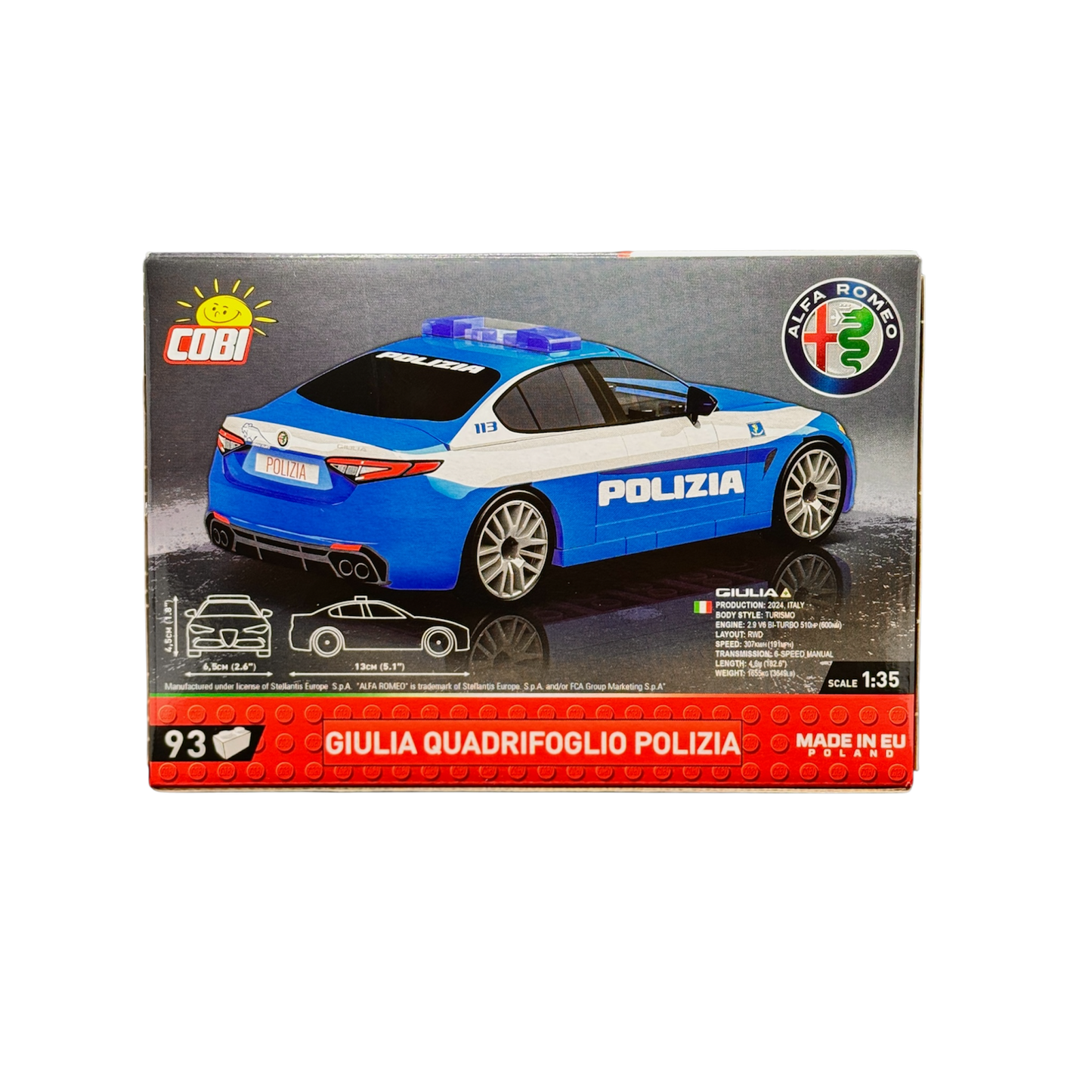 Giulia Quadrifoglio Polizia