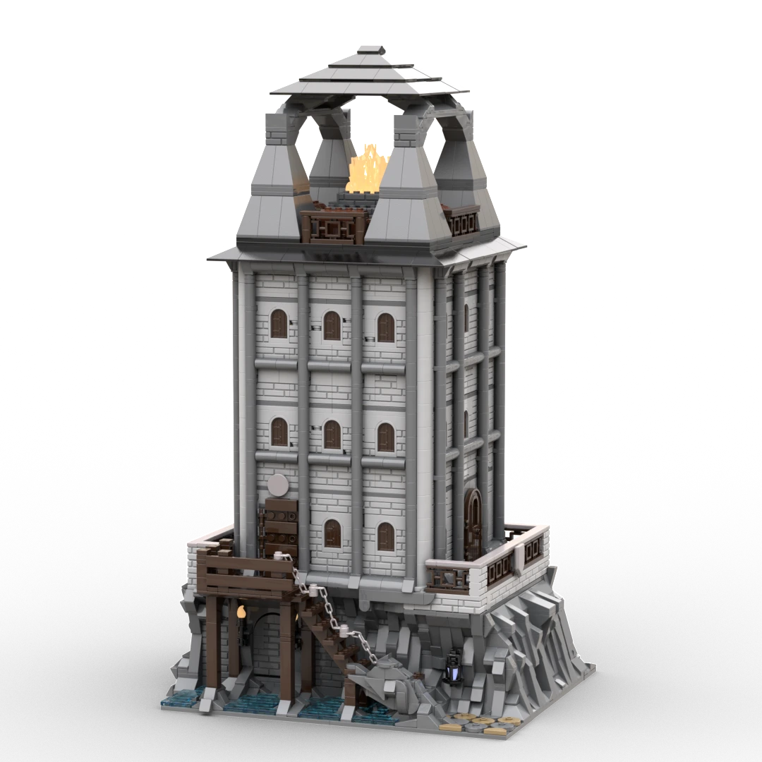 Reptim Bricks Leuchtturm Set – Epischer Bauspaß & Rollenspiel-Abenteue