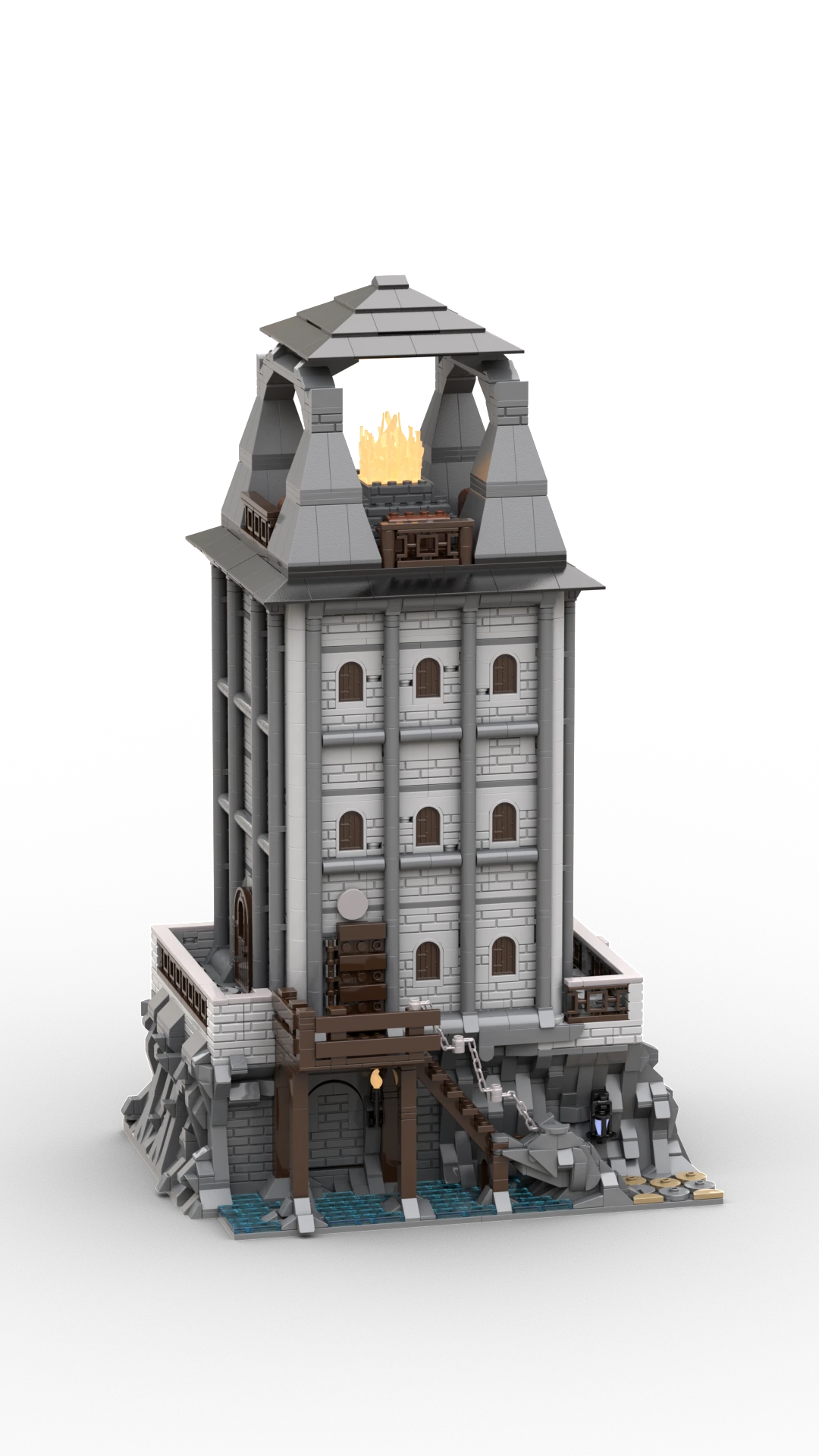 Reptim Bricks Leuchtturm Set – Epischer Bauspaß & Rollenspiel-Abenteue