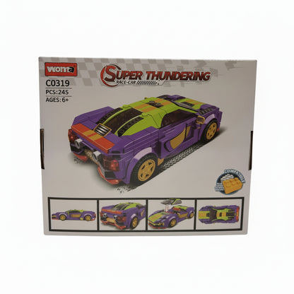 Super Rennauto C0319 – Lila