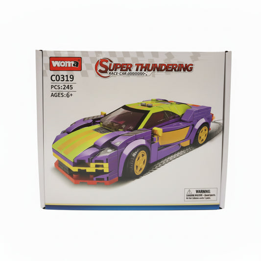 Super Rennauto C0319 – Lila