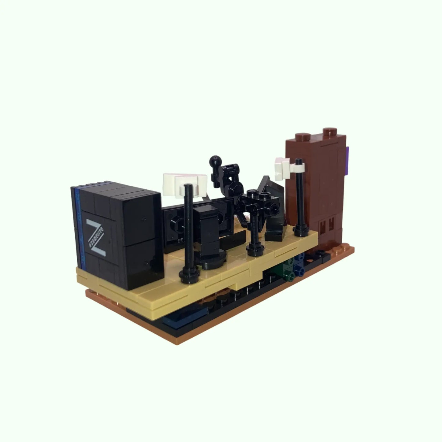 Zeo's Streaming Setup | Detailreiches Klemmbaustein Set für Gamer & Creator