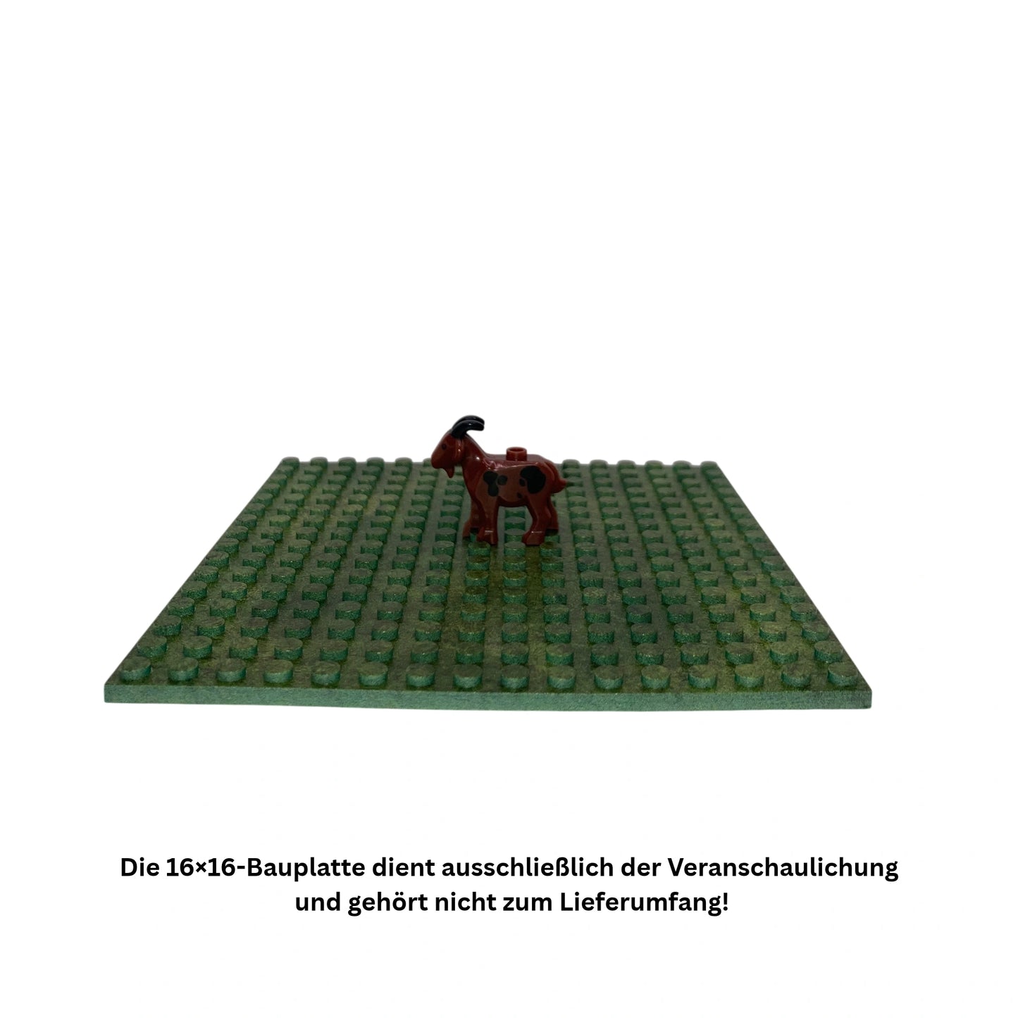 Ziege in Miniaturform – Dunkel Braun
