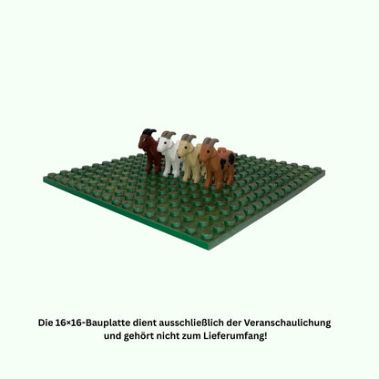 Ziege in Miniatur Form für Groß und Klein