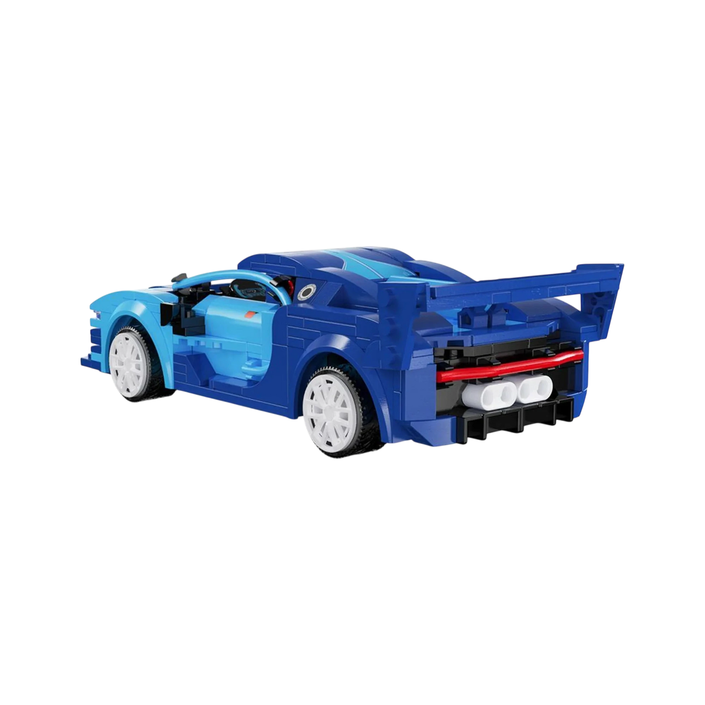 Blue Race Car mit 325 Klemmbausteinen und Fernsteuerung
