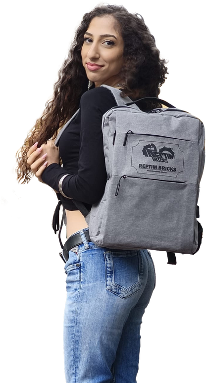 Reptim Bricks-Rucksack mit USB