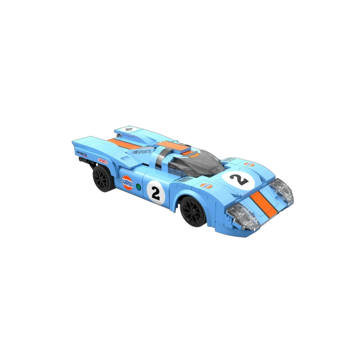 1:20 Azure Storm - mit 266 Klemmbausteinen und Fernsteuerung