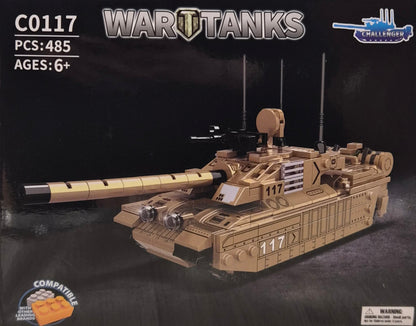 Challenger II Main Battle Tank | 485 Klemmbausteine