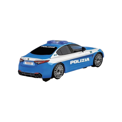 Giulia Quadrifoglio Polizia mit 93 Klemmbausteinen