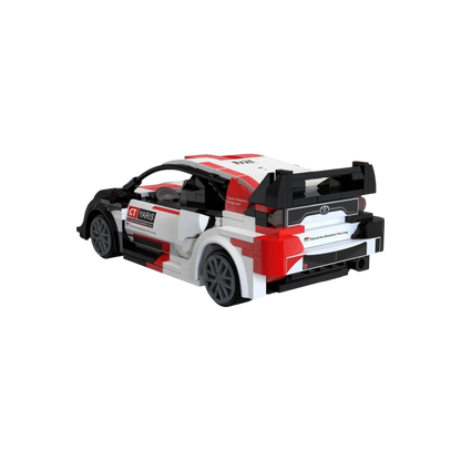 Toyota GR Yaris Rally 1 mit 330 Klemmbausteinen und Fernsteuerung
