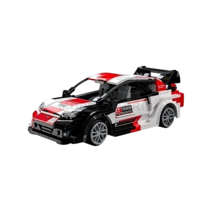 Toyota GR Yaris Rally 1 mit 330 Klemmbausteinen und Fernsteuerung